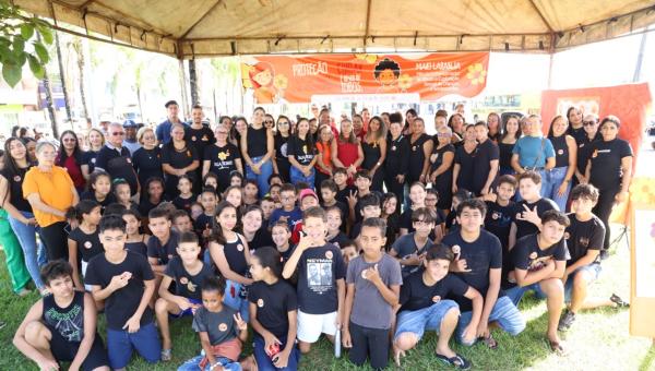CMDCA realiza grande mobilização do Maio Laranja com blitz educativa e ações nas escolas em Nova Olinda