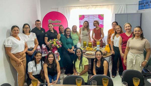 Educação de Nova Olinda homenageia coordenadores pedagógicos com café da manhã especial