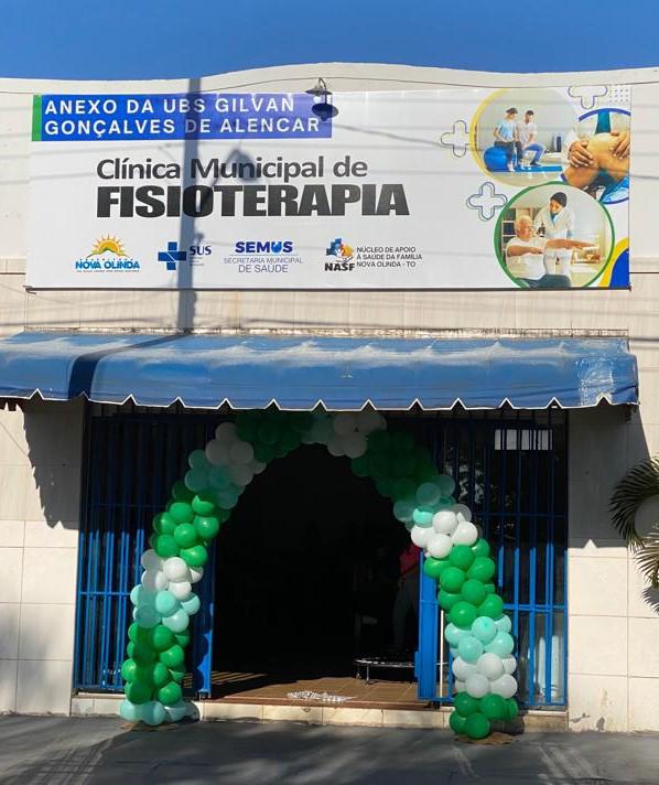 População de Nova Olinda ganha nova Clínica Municipal de Fisioterapia
