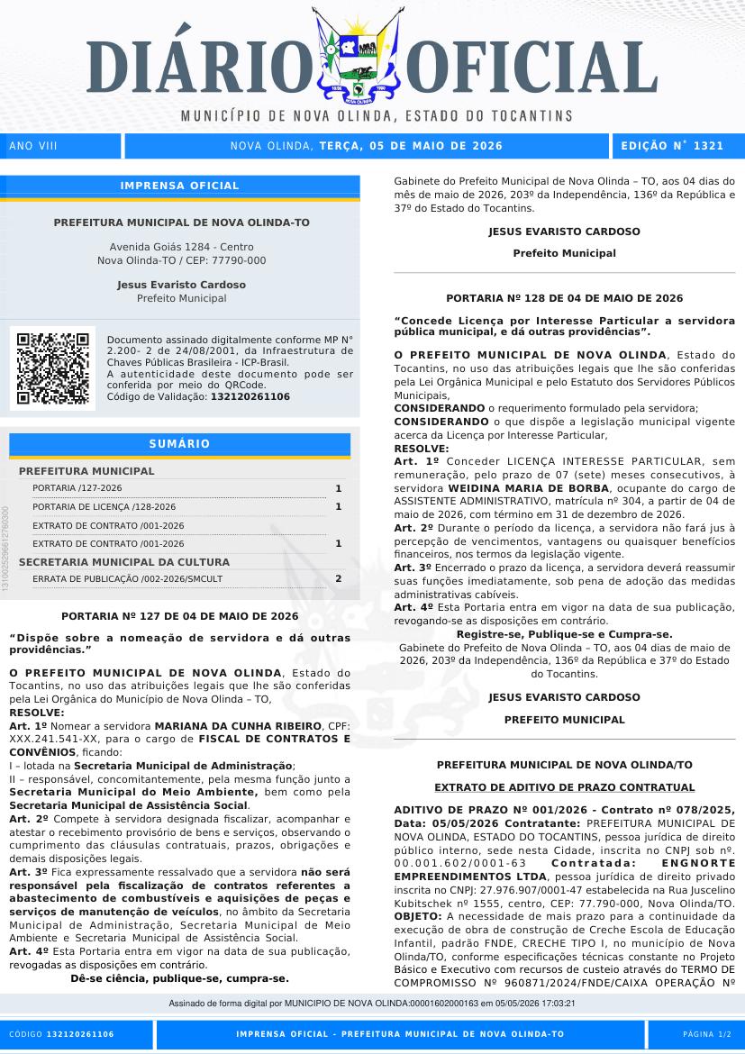 Capa da edição