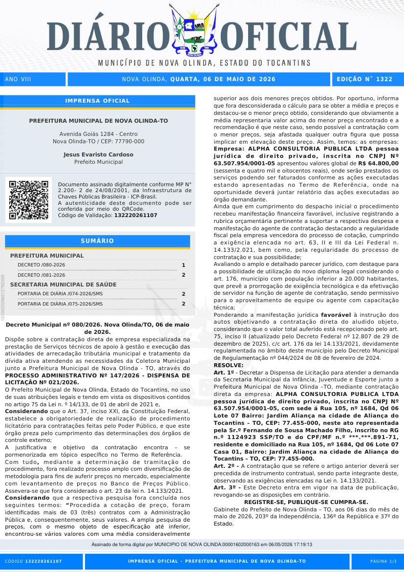 Capa da edição