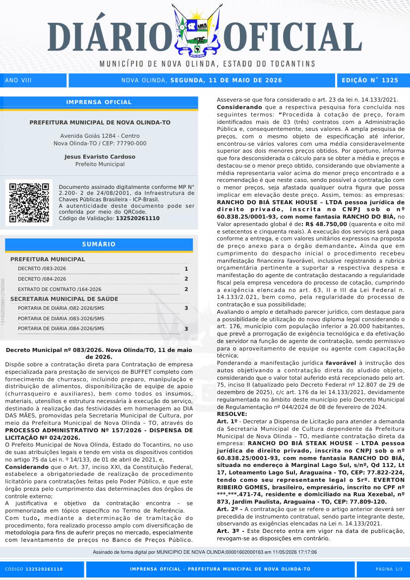 Capa da edição