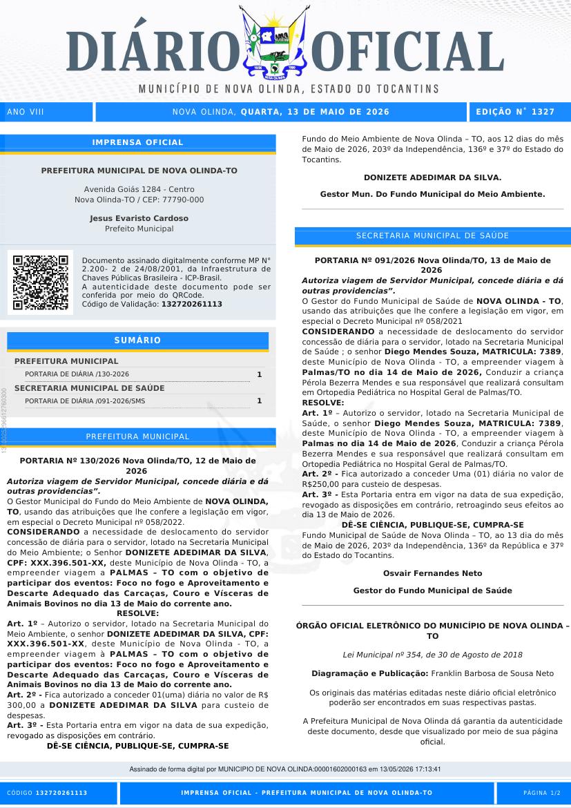 Capa da edição