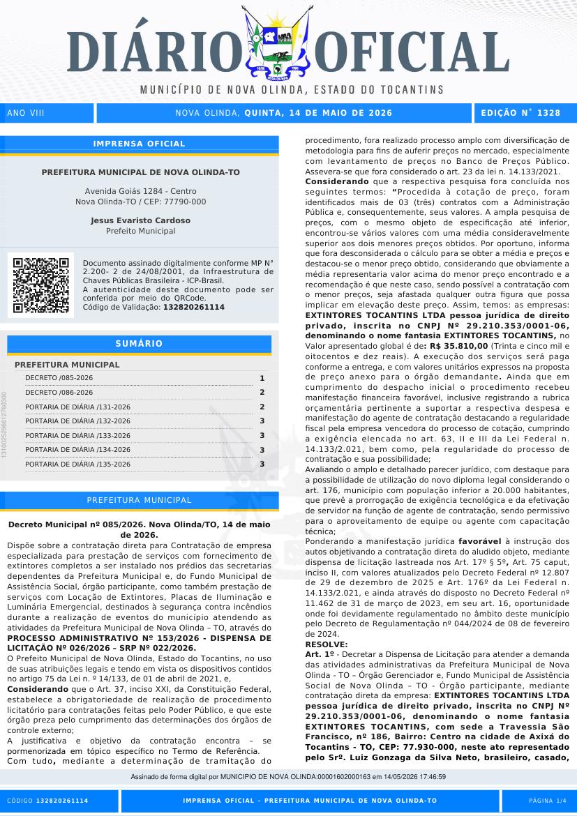 Capa da edição