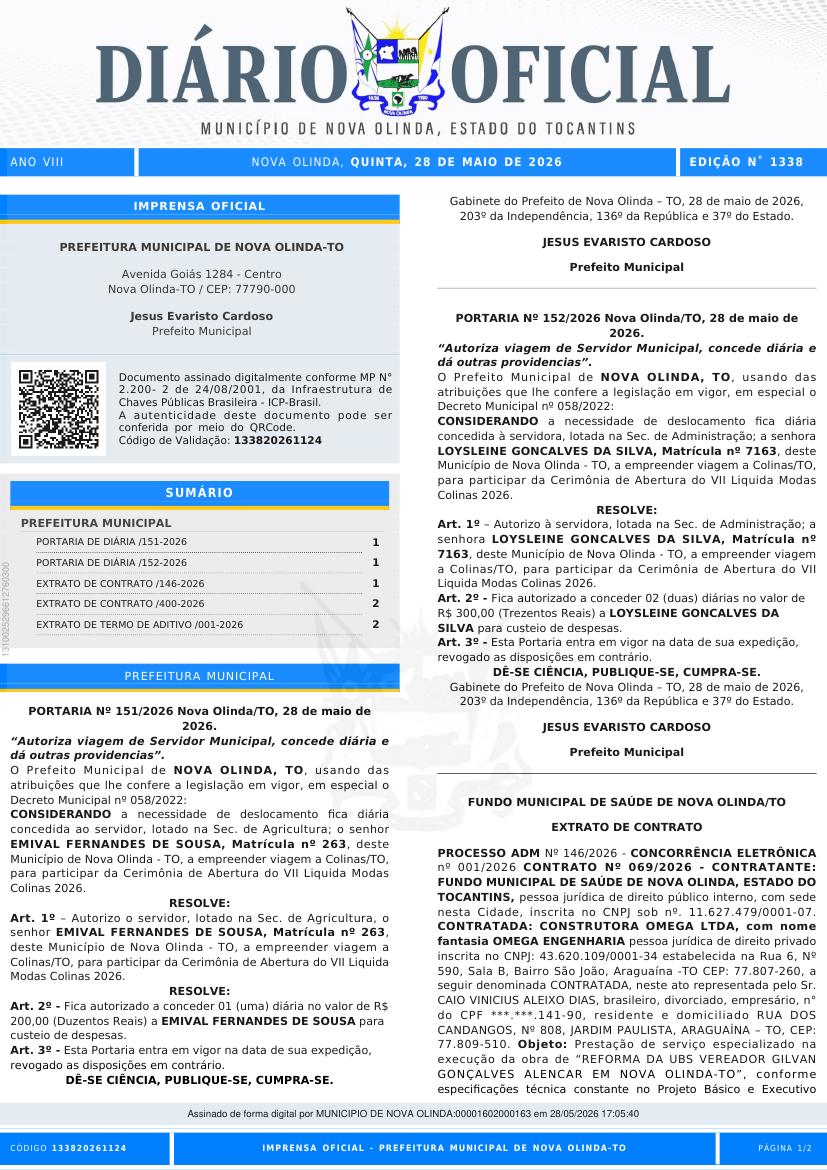 Capa da edição