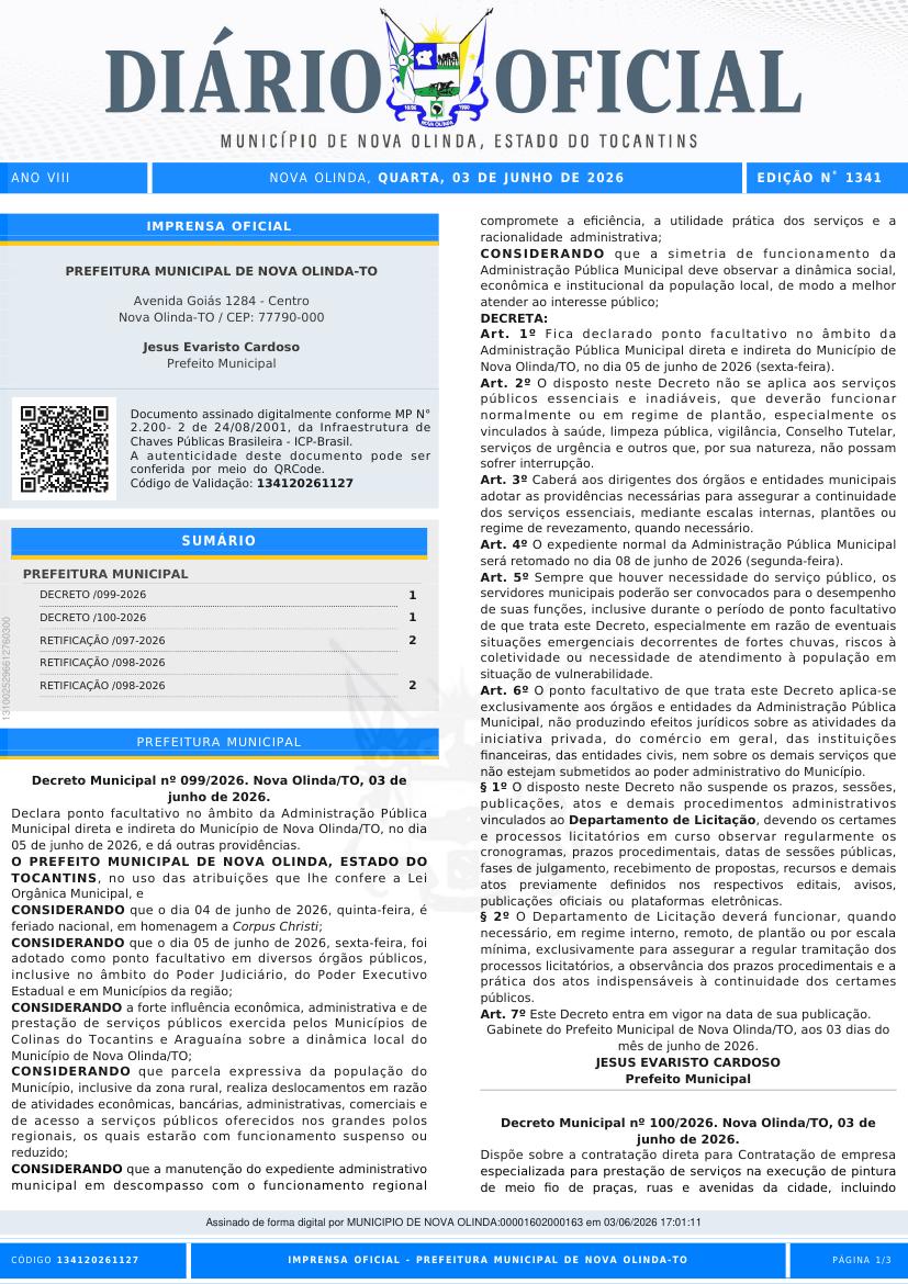 Capa da edição