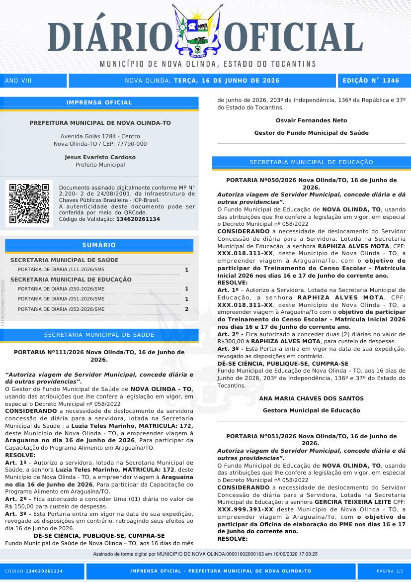 Capa da edição