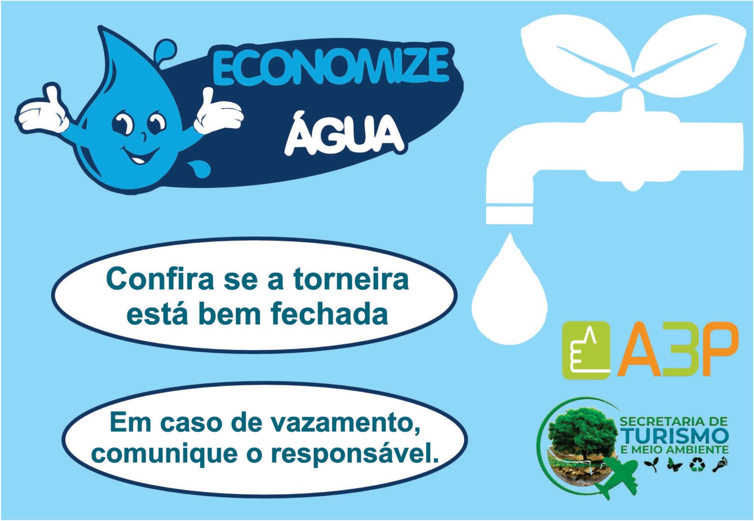 Prefeitura Municipal de Nova Olinda executa ação da A3P sobre o uso consciente da água.