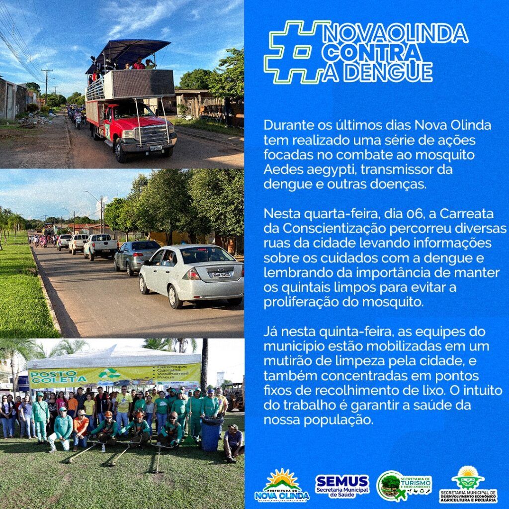 Campanha: Nova Olinda contra a dengue
