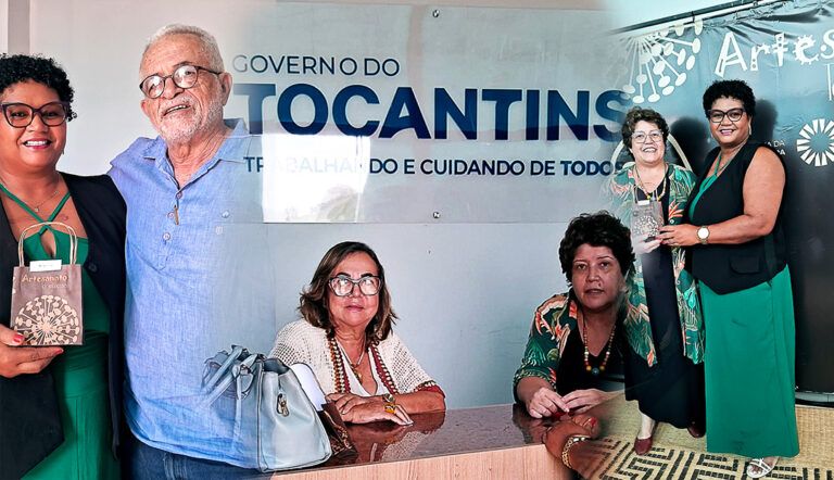 Secretária de Cultura de Nova Olinda participa de solenidade de entrega da Carteira Nacional do Artesão em Palmas