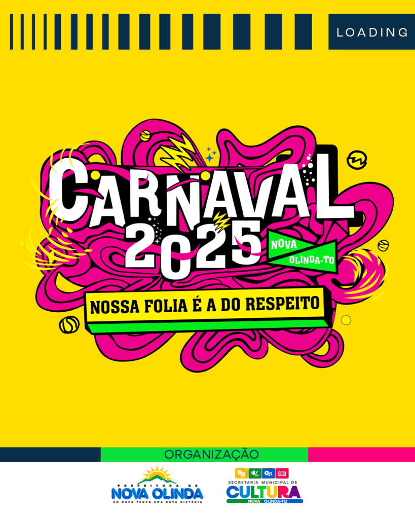 Lançamento do Carnaval 2025 com o tema: ‘Nossa folia é a do Respeito!’
