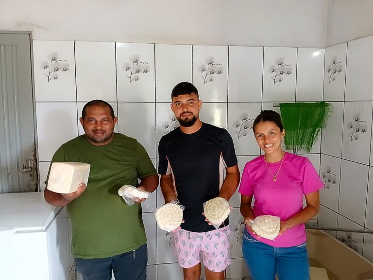 Secretaria de Desenvolvimento Econômico, Agricultura e Pecuária realiza visita de campo para adequação de agroindústria de queijo ao Selo de Inspeção Municipal (SIM)