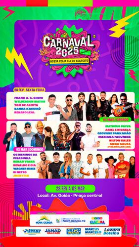 O Carnaval de Nova Olinda Começa Hoje: 3 Dias de Festa e Alegria!