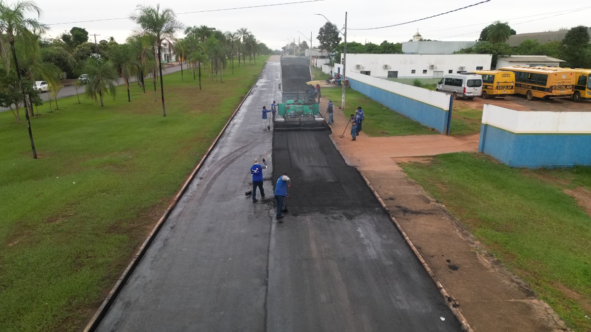Nova etapa de recapeamento avança em Nova Olinda e reforça compromisso da gestão com investimentos na infraestrutura da cidade